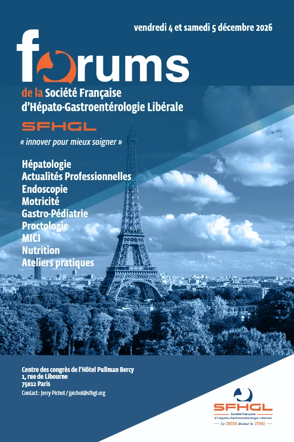Affiche des Forums 2026 de la SFHGL